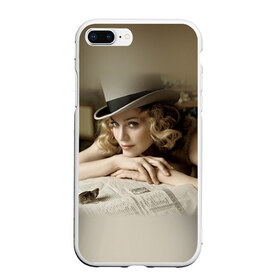 Чехол для iPhone 7Plus/8 Plus матовый с принтом Мадонна 1 , Силикон | Область печати: задняя сторона чехла, без боковых панелей | Тематика изображения на принте: madonna | мадонна | музыка