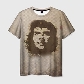 Мужская футболка 3D с принтом Че Гевара 2 , 100% полиэфир | прямой крой, круглый вырез горловины, длина до линии бедер | Тематика изображения на принте: ernesto che guevara | куба | революционер | революция | ретро | эрнесто че гевара