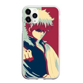 Чехол для iPhone 11 Pro матовый с принтом Gintama Gintoki , Силикон |  | гинтама | гинтоки