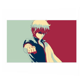 Бумага для упаковки 3D с принтом Gintama: Gintoki , пластик и полированная сталь | круглая форма, металлическое крепление в виде кольца | гинтама | гинтоки