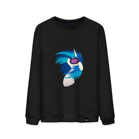 Мужской свитшот хлопок с принтом Vinyl Scratch , 100% хлопок |  | dj pon3 | pony | vinyl | винил скретч | продукция с изображением винил скрэтчmy little pony