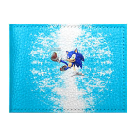 Обложка для студенческого билета с принтом Sonic , натуральная кожа | Размер: 11*8 см; Печать на всей внешней стороне | Тематика изображения на принте: sonic | еж | игра | соник