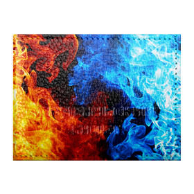 Обложка для студенческого билета с принтом Битва огней , натуральная кожа | Размер: 11*8 см; Печать на всей внешней стороне | Тематика изображения на принте: огонь