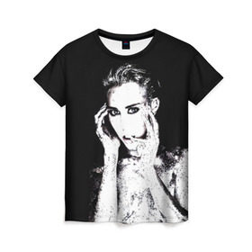 Женская футболка 3D с принтом Miley , 100% полиэфир ( синтетическое хлопкоподобное полотно) | прямой крой, круглый вырез горловины, длина до линии бедер | cyrus | miley | майли | музыка | сайрус