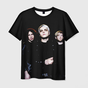 Мужская футболка 3D с принтом My Chemical Romance , 100% полиэфир | прямой крой, круглый вырез горловины, длина до линии бедер | Тематика изображения на принте: anthony | black parade | bob bryar | famous last words | frank | gerard | james dewees | matt pelissier | mikey | my chemical romance | ray toro | sing | way | айеро | боб | брайар | деуис | джеймс | джерард уэй | майки | мэтт | пелишьер | рэй | торо | уэ