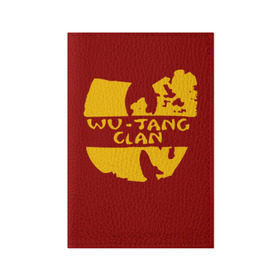 Обложка для паспорта матовая кожа с принтом Wu Tang Clan , натуральная матовая кожа | размер 19,3 х 13,7 см; прозрачные пластиковые крепления | Тематика изображения на принте: method man | tang clan | wu tang clan