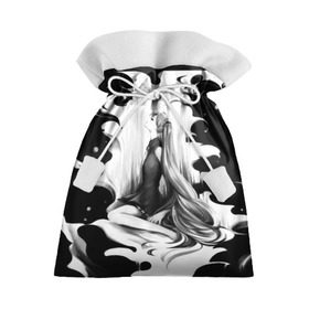 Подарочный 3D мешок с принтом Hatsune Miku , 100% полиэстер | Размер: 29*39 см | аниме | мику | одни из вокалоидов   хатсуне мику.вокалоиды