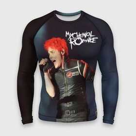 Мужской рашгард 3D с принтом GERARD WAY ,  |  | anthony | black parade | bob bryar | famous last words | frank | gerard | james dewees | matt pelissier | mikey | my chemical romance | ray toro | sing | way | айеро | боб | брайар | деуис | джеймс | джерард уэй | майки | мэтт | пелишьер | рэй | торо | уэ