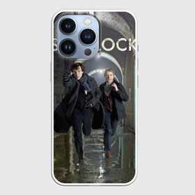 Чехол для iPhone 13 Pro с принтом Sherlock ,  |  | Тематика изображения на принте: benedict | cumberbatch | freeman | holmes | martin | sherlock | бенедикт | ватсон | доктор | камбербэтч | мартин | фриман | холмс | шерлок
