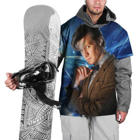 Накидка на куртку 3D с принтом 11th Doctor Who , 100% полиэстер |  | doctor who | matt | smith | tardis | временной поток | доктор кто | мэтт | смит | тардис