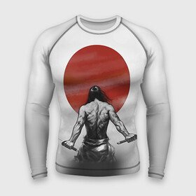 Мужской рашгард 3D с принтом Самурай 1 ,  |  | борьба | воин | единоборства | путь воина | самураи | самурай