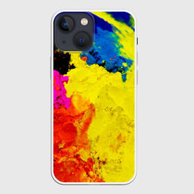 Чехол для iPhone 13 mini с принтом Индуистский фестиваль красок ,  |  | festival | festival of colors | holi | весны | индия | индуистский фестиваль | краски | красок | холи