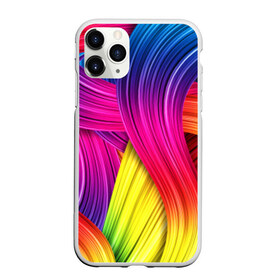Чехол для iPhone 11 Pro матовый с принтом Абстракция , Силикон |  | кислотный | обстракция | радуга | свет | спектр | цвет | цвета | яркие