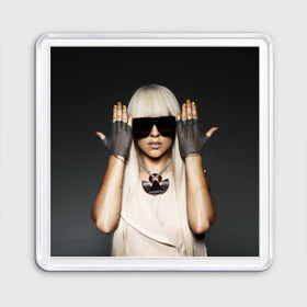 Магнит 55*55 с принтом Lady Gaga , Пластик | Размер: 65*65 мм; Размер печати: 55*55 мм | Тематика изображения на принте: lady gaga | блондинка | звезда | знаменитость | леди гаага | очки | певица | поп | эпатаж | эпатажная