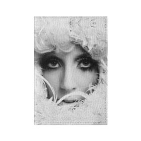 Обложка для паспорта матовая кожа с принтом Lady Gaga , натуральная матовая кожа | размер 19,3 х 13,7 см; прозрачные пластиковые крепления | Тематика изображения на принте: lady gaga | белые | блондинка | звезда | знаменитость | леди гаага | певица | перья | поп | эпатаж | эпатажная