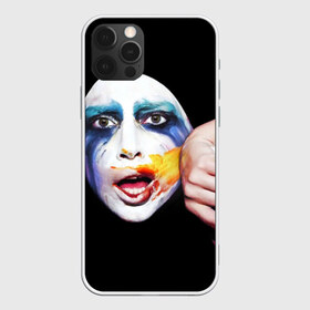 Чехол для iPhone 12 Pro Max с принтом Lady Gaga , Силикон |  | lady gaga | взгляд | звезда | знаменитость | леди гаага | певица | поп | портрет | эпатаж | эпатажная