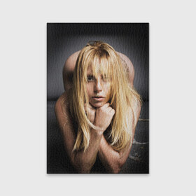 Обложка для паспорта матовая кожа с принтом Lady Gaga , натуральная матовая кожа | размер 19,3 х 13,7 см; прозрачные пластиковые крепления | Тематика изображения на принте: 