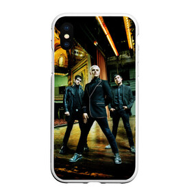 Чехол для iPhone XS Max матовый с принтом My chemical romance , Силикон | Область печати: задняя сторона чехла, без боковых панелей | anthony | black parade | bob bryar | famous last words | frank | gerard | james dewees | matt pelissier | mikey | my chemical romance | ray toro | sing | way | айеро | боб | брайар | деуис | джеймс | джерард уэй | майки | мэтт | пелишьер | рэй | торо | уэ