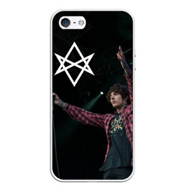 Чехол для iPhone 5/5S матовый с принтом BMTH , Силикон | Область печати: задняя сторона чехла, без боковых панелей | bring me the horizon | oliver sykes | sempiternal | that’s the spirit | throne | оливер сайкс