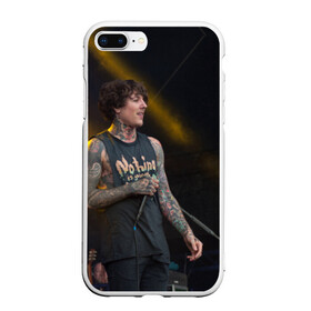 Чехол для iPhone 7Plus/8 Plus матовый с принтом Oli Sykes , Силикон | Область печати: задняя сторона чехла, без боковых панелей | bring me the horizon | oliver sykes | sempiternal | that’s the spirit | throne | оливер сайкс