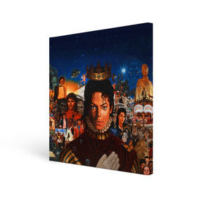 Холст квадратный с принтом Michael Jackson , 100% ПВХ |  | Тематика изображения на принте: майкл джексон