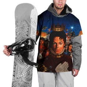 Накидка на куртку 3D с принтом Michael Jackson , 100% полиэстер |  | Тематика изображения на принте: майкл джексон