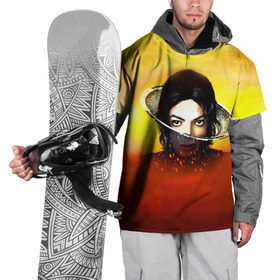 Накидка на куртку 3D с принтом Michael Jackson , 100% полиэстер |  | майкл джексон