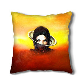 Подушка 3D с принтом Michael Jackson , наволочка – 100% полиэстер, наполнитель – холлофайбер (легкий наполнитель, не вызывает аллергию). | состоит из подушки и наволочки. Наволочка на молнии, легко снимается для стирки | майкл джексон
