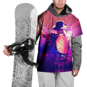 Накидка на куртку 3D с принтом Michael Jackson , 100% полиэстер |  | Тематика изображения на принте: джексон | майкл