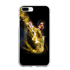 Чехол для iPhone 7Plus/8 Plus матовый с принтом Michael Jackson , Силикон | Область печати: задняя сторона чехла, без боковых панелей | майкл джексон