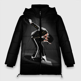 Женская зимняя куртка 3D с принтом Michael Jackson , верх — 100% полиэстер; подкладка — 100% полиэстер; утеплитель — 100% полиэстер | длина ниже бедра, силуэт Оверсайз. Есть воротник-стойка, отстегивающийся капюшон и ветрозащитная планка. 

Боковые карманы с листочкой на кнопках и внутренний карман на молнии | Тематика изображения на принте: майкл джексон