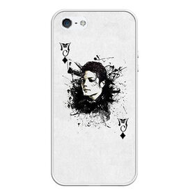 Чехол для iPhone 5/5S матовый с принтом Michael Jackson , Силикон | Область печати: задняя сторона чехла, без боковых панелей | майкл джексон