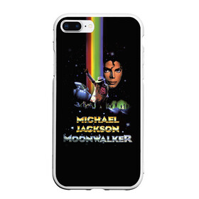 Чехол для iPhone 7Plus/8 Plus матовый с принтом Michael Jackson , Силикон | Область печати: задняя сторона чехла, без боковых панелей | майкл джексон