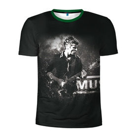 Мужская футболка 3D спортивная с принтом Muse , 100% полиэстер с улучшенными характеристиками | приталенный силуэт, круглая горловина, широкие плечи, сужается к линии бедра | heavy | metal | muse | rock | trash | альтернатива | метал | рок | хеви