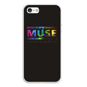 Чехол для iPhone 5/5S матовый с принтом Muse , Силикон | Область печати: задняя сторона чехла, без боковых панелей | heavy | metal | muse | rock | trash | альтернатива | метал | рок | хеви