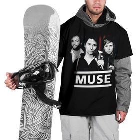 Накидка на куртку 3D с принтом Muse , 100% полиэстер |  | 