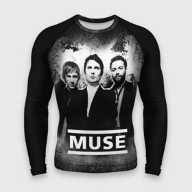 Мужской рашгард 3D с принтом Muse ,  |  | heavy | metal | muse | rock | trash | альтернатива | метал | рок | хеви