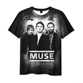Мужская футболка 3D с принтом Muse , 100% полиэфир | прямой крой, круглый вырез горловины, длина до линии бедер | Тематика изображения на принте: heavy | metal | muse | rock | trash | альтернатива | метал | рок | хеви