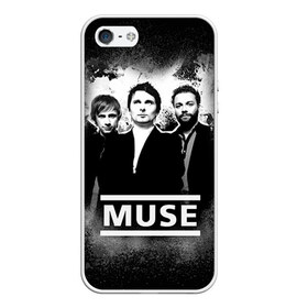 Чехол для iPhone 5/5S матовый с принтом Muse , Силикон | Область печати: задняя сторона чехла, без боковых панелей | heavy | metal | muse | rock | trash | альтернатива | метал | рок | хеви