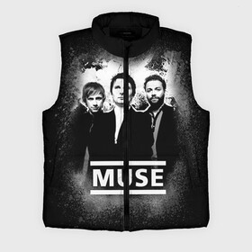 Мужской жилет утепленный 3D с принтом Muse ,  |  | heavy | metal | muse | rock | trash | альтернатива | метал | рок | хеви