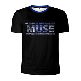 Мужская футболка 3D спортивная с принтом Muse , 100% полиэстер с улучшенными характеристиками | приталенный силуэт, круглая горловина, широкие плечи, сужается к линии бедра | heavy | metal | muse | rock | trash | альтернатива | метал | рок | хеви