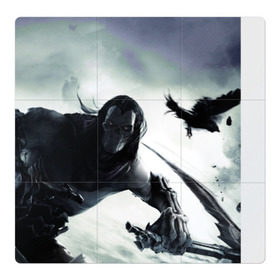 Магнитный плакат 3Х3 с принтом Darksiders 2 Death lives , Полимерный материал с магнитным слоем | 9 деталей размером 9*9 см | Тематика изображения на принте: 