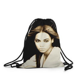 Рюкзак-мешок 3D с принтом Beyonce , 100% полиэстер | плотность ткани — 200 г/м2, размер — 35 х 45 см; лямки — толстые шнурки, застежка на шнуровке, без карманов и подкладки | beyonce | бейонсе | музыка
