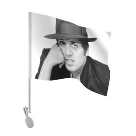Флаг для автомобиля с принтом Адриано Челентано , 100% полиэстер | Размер: 30*21 см | adriano celentano | адриано челентано | итальянский музыкант | киноактёр | кинорежиссёр | композитор | эстрадный певец