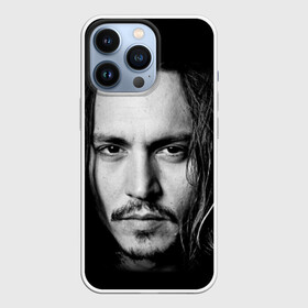 Чехол для iPhone 13 Pro с принтом Джонни Депп ,  |  | Тематика изображения на принте: johnny depp