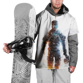 Накидка на куртку 3D с принтом Isaac Clark , 100% полиэстер |  | dead | horror | isaac clark | space | игра | космос