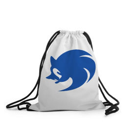 Рюкзак-мешок 3D с принтом Sonic X logo , 100% полиэстер | плотность ткани — 200 г/м2, размер — 35 х 45 см; лямки — толстые шнурки, застежка на шнуровке, без карманов и подкладки | hedgehog | sega | sonic | sonic x | sonic x logologo | соник