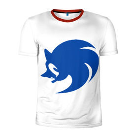 Мужская футболка 3D спортивная с принтом Sonic X logo , 100% полиэстер с улучшенными характеристиками | приталенный силуэт, круглая горловина, широкие плечи, сужается к линии бедра | hedgehog | sega | sonic | sonic x | sonic x logologo | соник