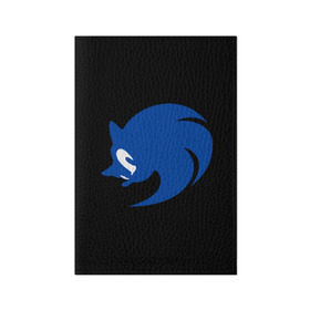 Обложка для паспорта матовая кожа с принтом Sonic X logo , натуральная матовая кожа | размер 19,3 х 13,7 см; прозрачные пластиковые крепления | hedgehog | sega | sonic | sonic x | sonic x logologo | соник