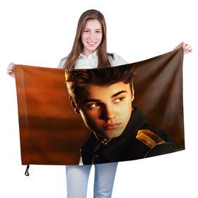 Флаг 3D с принтом Джастин Бибер , 100% полиэстер | плотность ткани — 95 г/м2, размер — 67 х 109 см. Принт наносится с одной стороны | justin bieber | автор песен | актёр | джастин бибер | канада | канадский поп rb певец | музыкант
